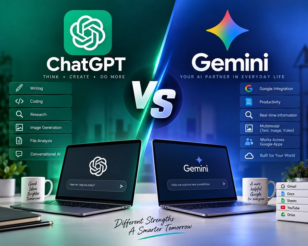 ChatGPT vs Gemini: The biggest difference