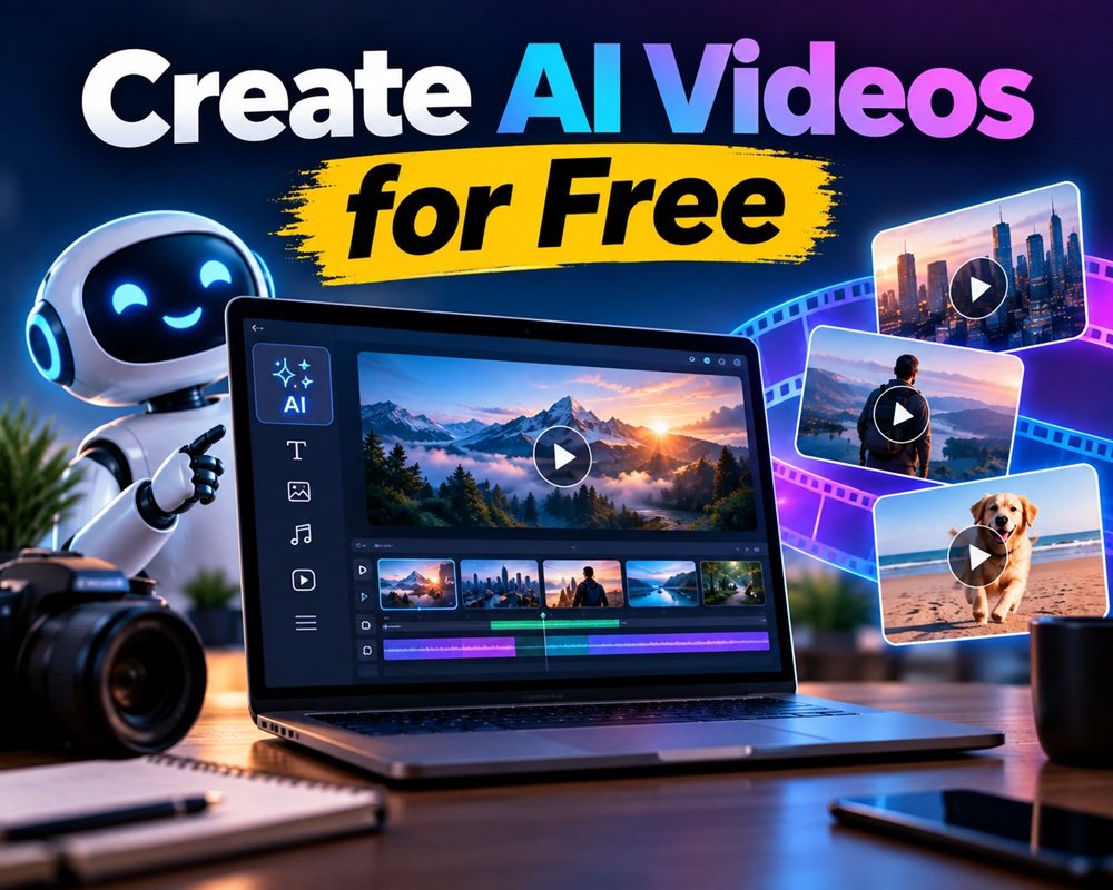 Free Websites and AI Tools to Create AI Videos in 2026