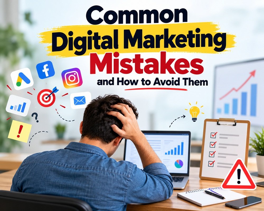 Common Digital Marketing Mistakes and How to Avoid Them