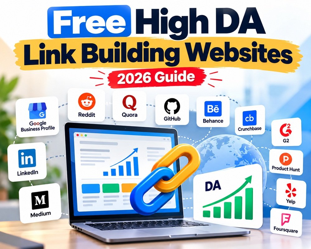Free High DA Link Building Websites: 2026 List & Strategy