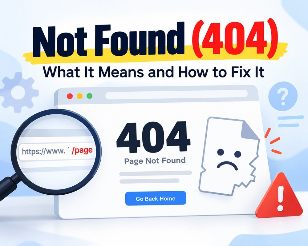 Not Found (404): What It Means and How to Fix It