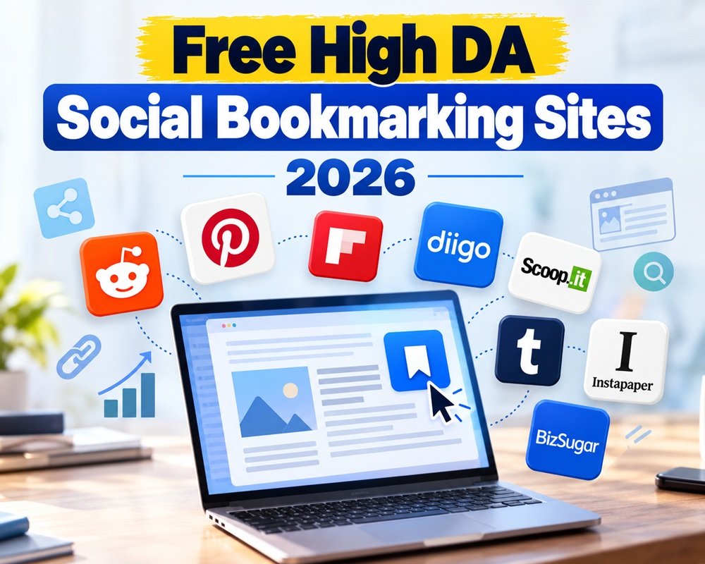 Free High DA Social Bookmarking Sites 2026