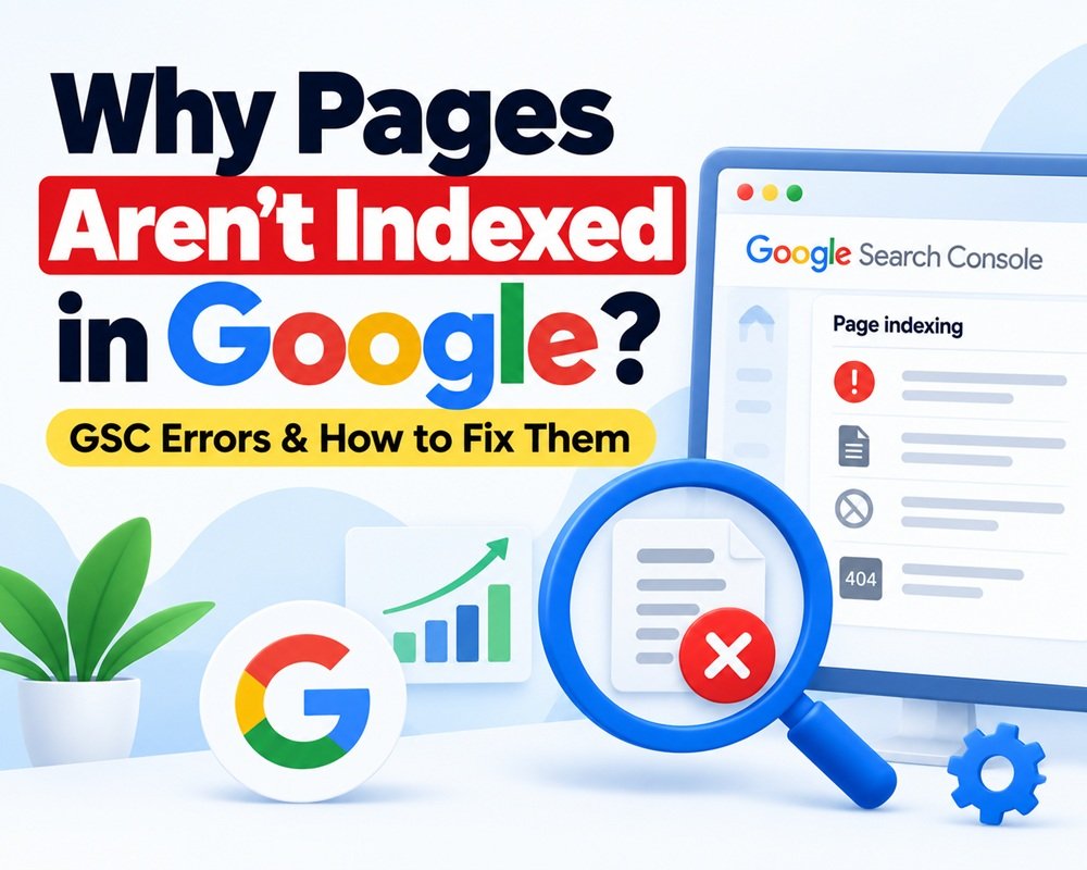 Why Pages Aren’t Indexed in Google? A Google Search Console Guide